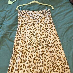 Free People silky skirt